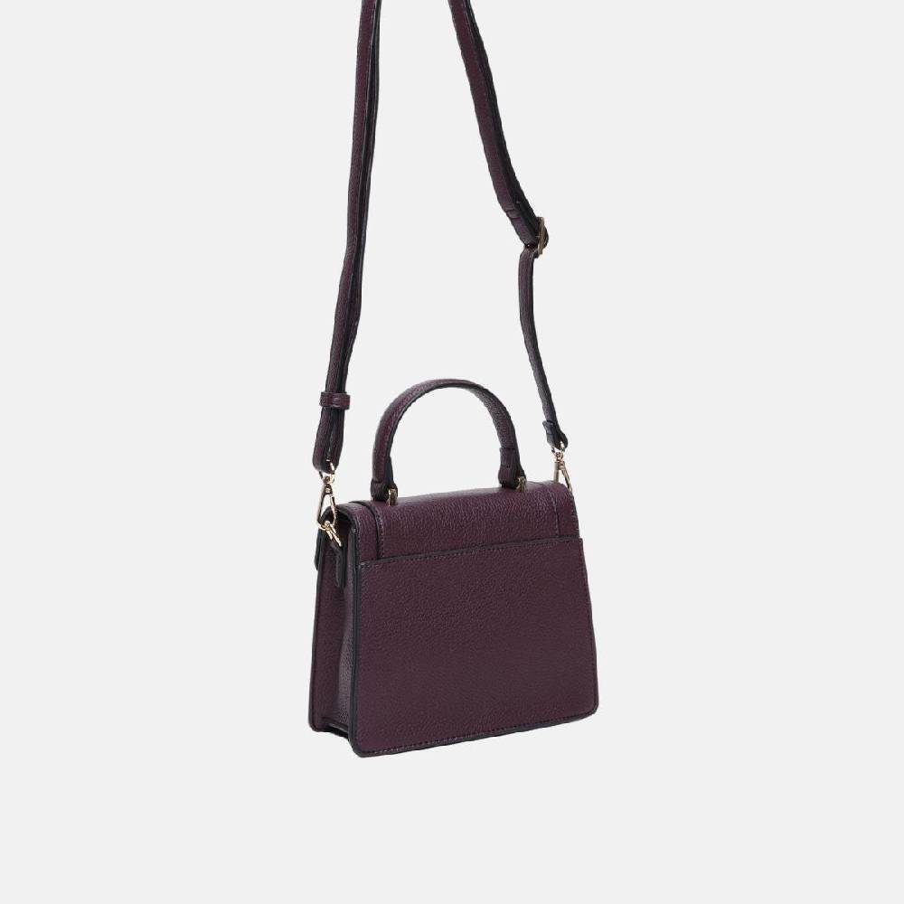 L. Credi Konstanze Umhängetasche dark plum Bis zu 65% Rabatt