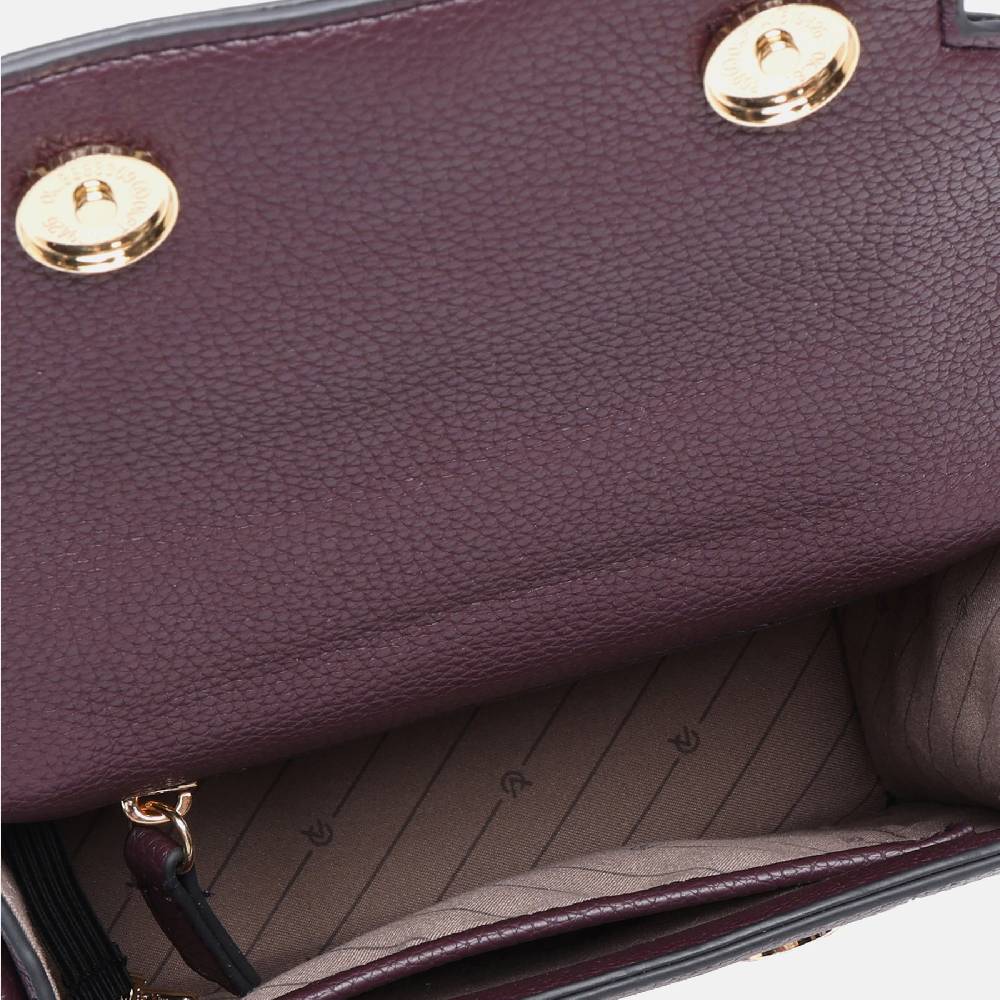 L. Credi Konstanze Umhängetasche dark plum Bis zu 65% Rabatt