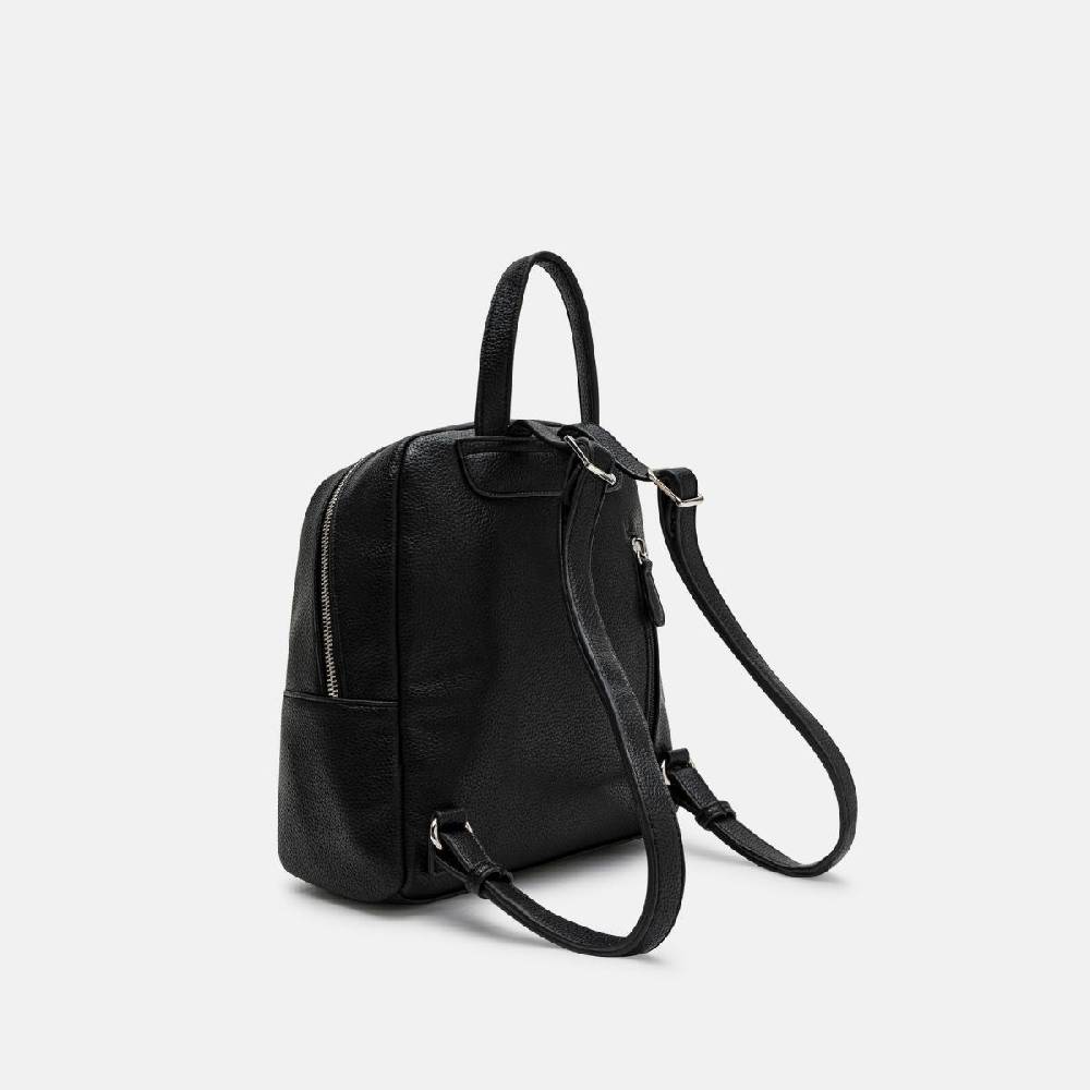 L. Credi Liara Rucksack schwarz Sonderangebot der Fabrik
