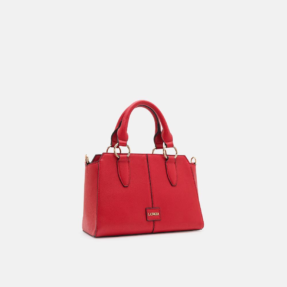 L. Credi Nadja Henkeltasche salsa Kostenloser Versand international