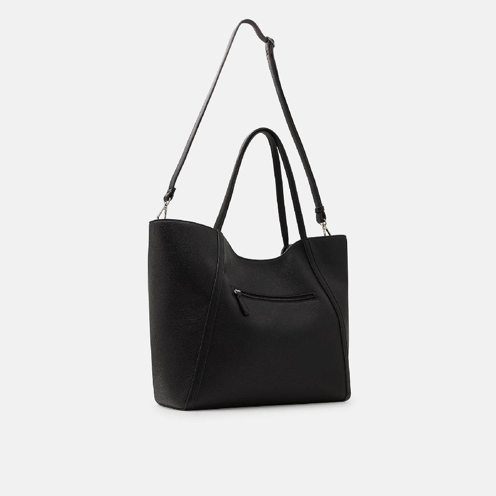 L. Credi Nanda Shopper schwarz Rabatte dieses Monats