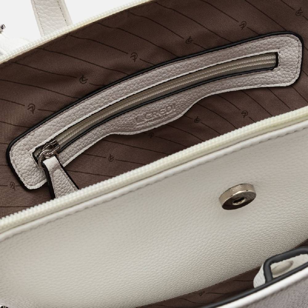 L. Credi Melanie Rucksack weiss Fabrikpreis
