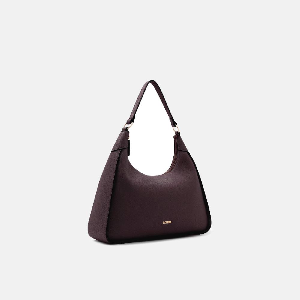 L. Credi Numa Hobo dark plum Preisnachlass