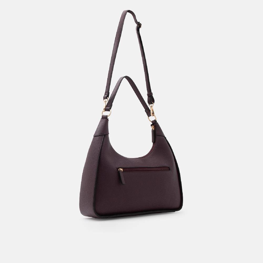 L. Credi Numa Hobo dark plum Preisnachlass