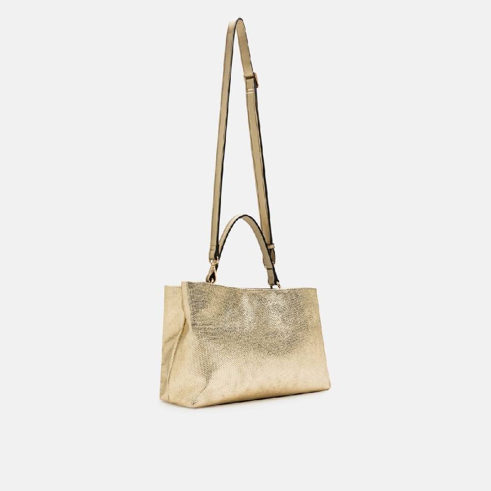 L. Credi Nadine Henkeltasche gold Neueste Mode