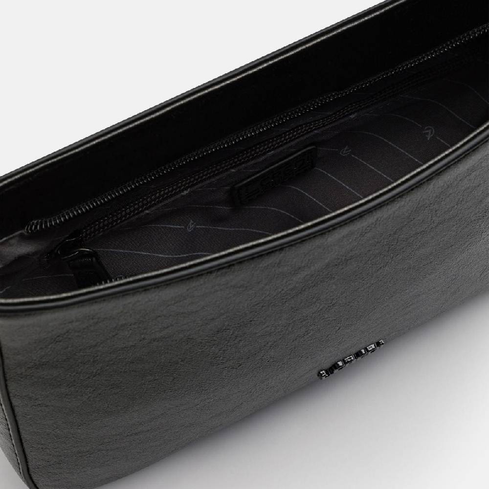 L. Credi Novia Clutch schwarz Zeitlich begrenztes Angebot
