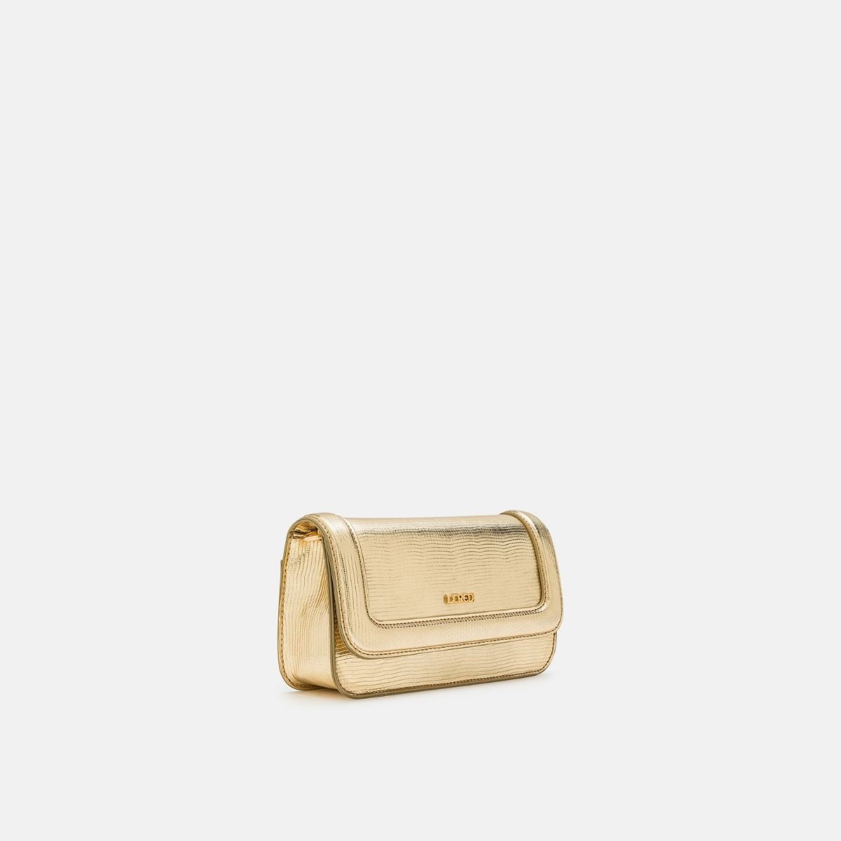 L. Credi Naimi Clutch gold Super Sparpreis