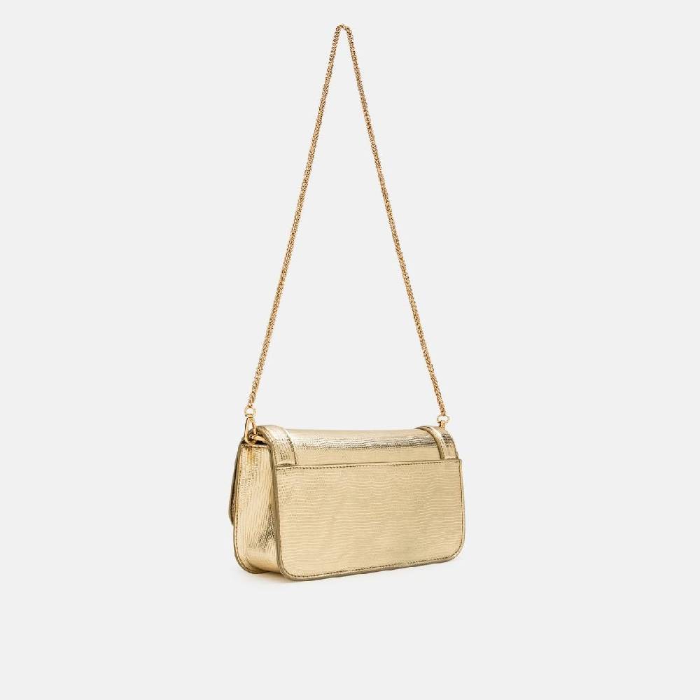 L. Credi Naimi Clutch gold Super Sparpreis