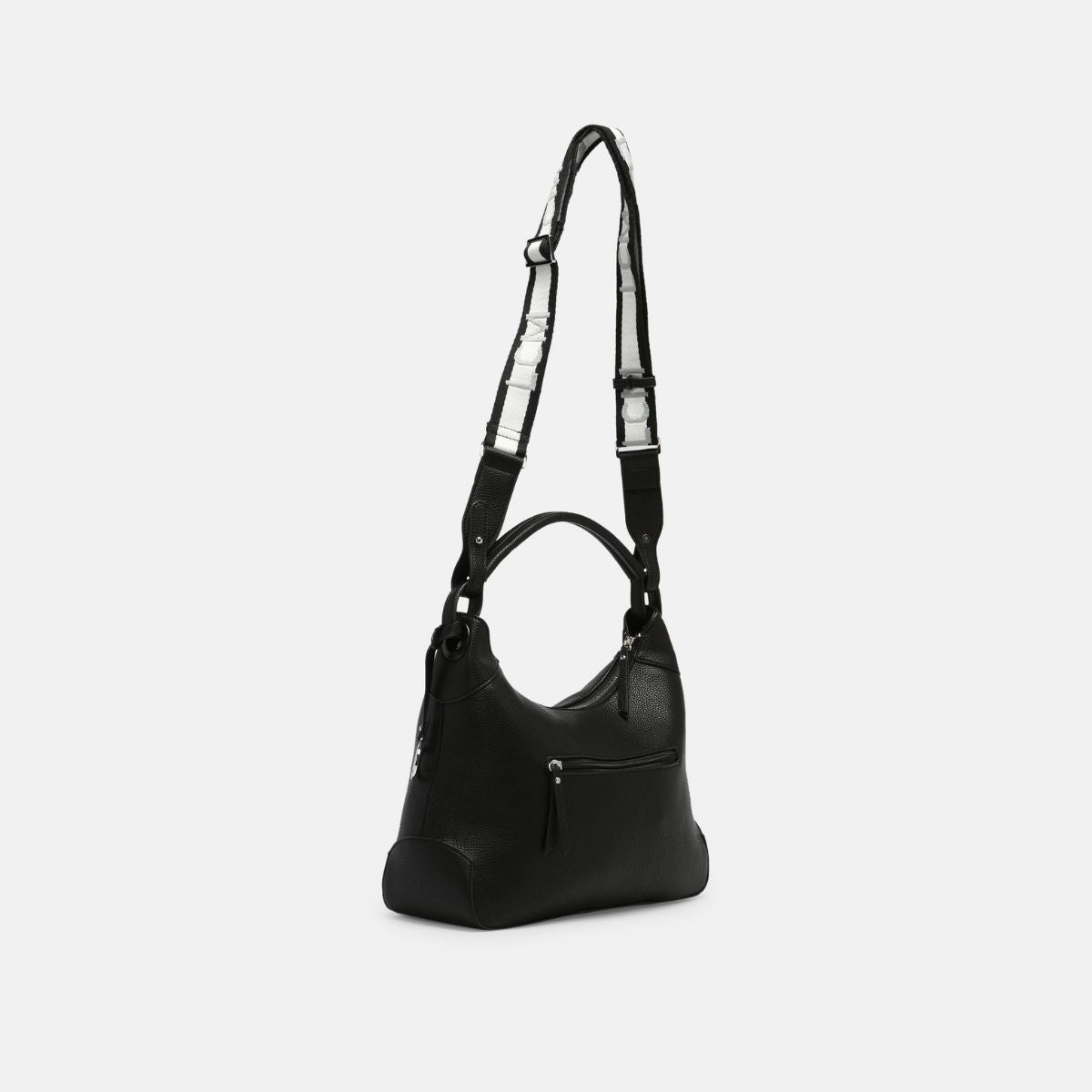 L. Credi Kimmy Hobo schwarz Sonderangebot der Fabrik