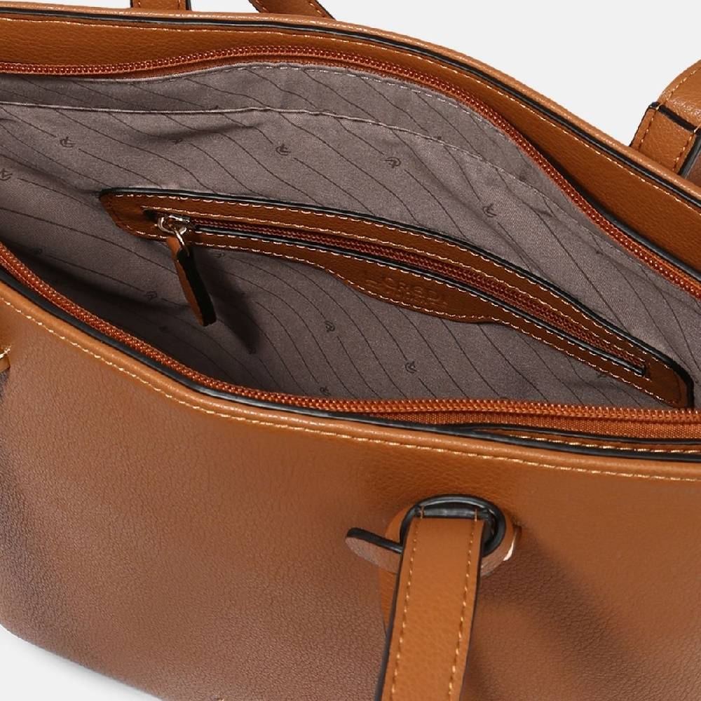 L. Credi Filippa Shopper cognac Discount Store für neue Produkte