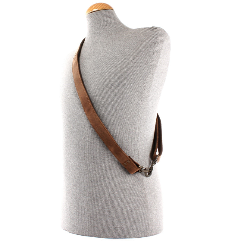 ﻿Leconi Trageriemen Leder braun 150cm LEC-R5 Sonderangebot