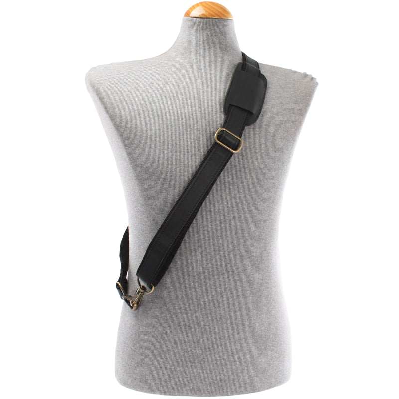 Leconi Trageriemen Leder schwarz 150cm LEC-R2 Exklusive Angebote