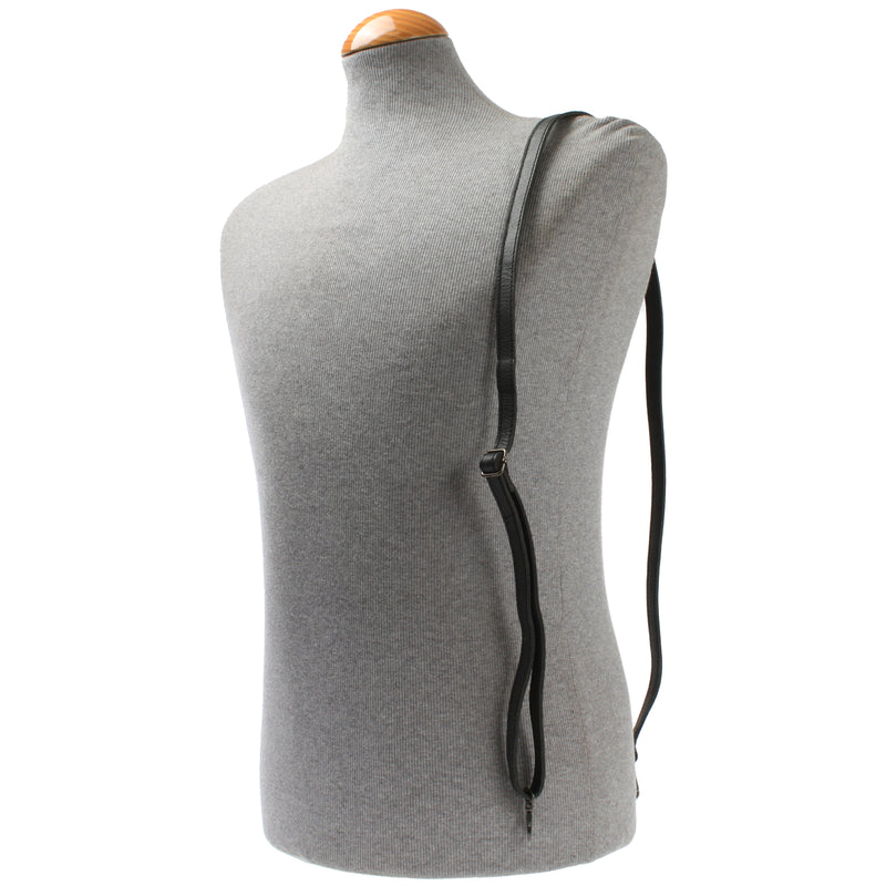 Leconi schmaler Trageriemen Schultergurt Leder 1,6cm x 150cm schwarz LEC-R8 JETZT KAUFEN