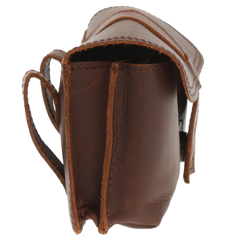 Leconi große Gürteltasche Bauchtasche Hüfttasche Damen Herren Rindsleder braun LE9030 Bis zu 60% Rabatt