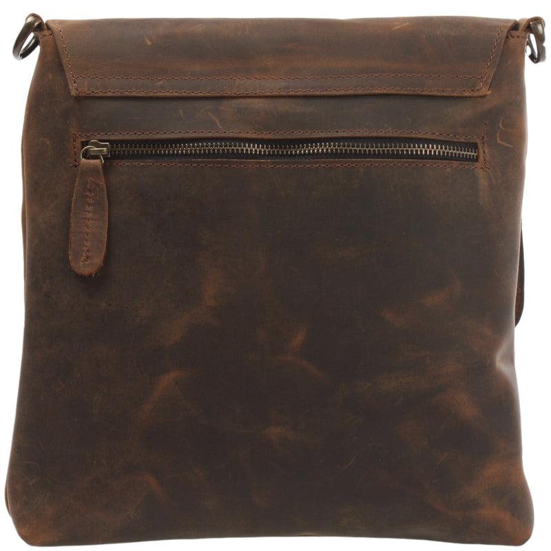 Leconi Umhängetasche Ledertasche Schultertasche Leder schlamm LE3027 Bis zu 55% Rabatt