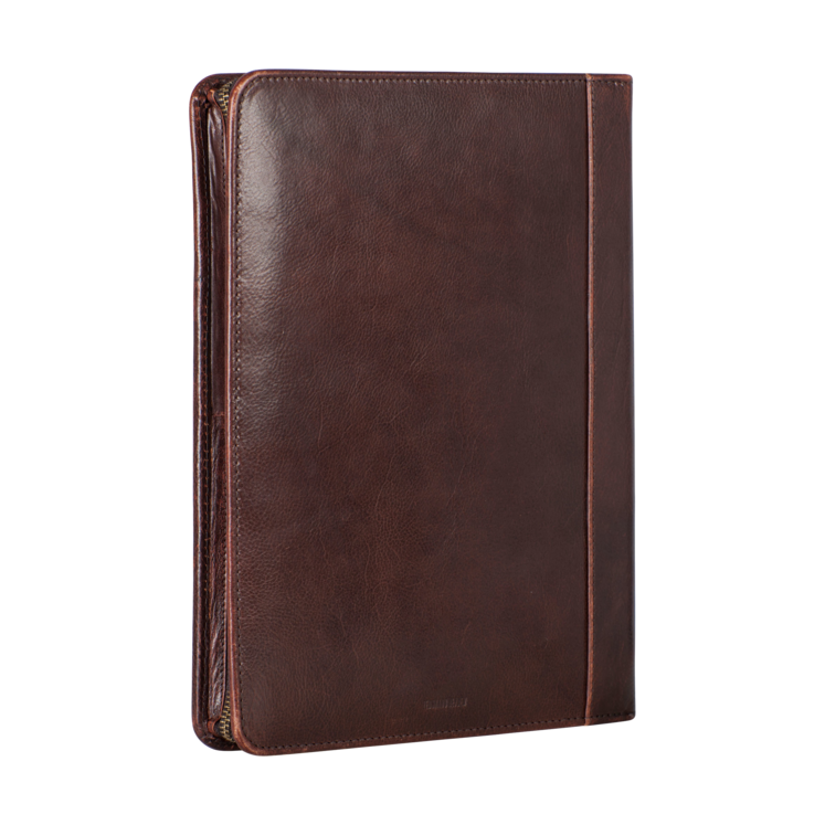 Leonhard Heyden Cambridge Schreibmappe Rotbraun Online Outlet