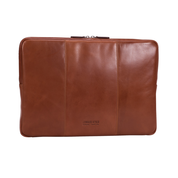 Leonhard Heyden Cambridge RV-Laptoptasche M Cognac Kostenloser Versand international