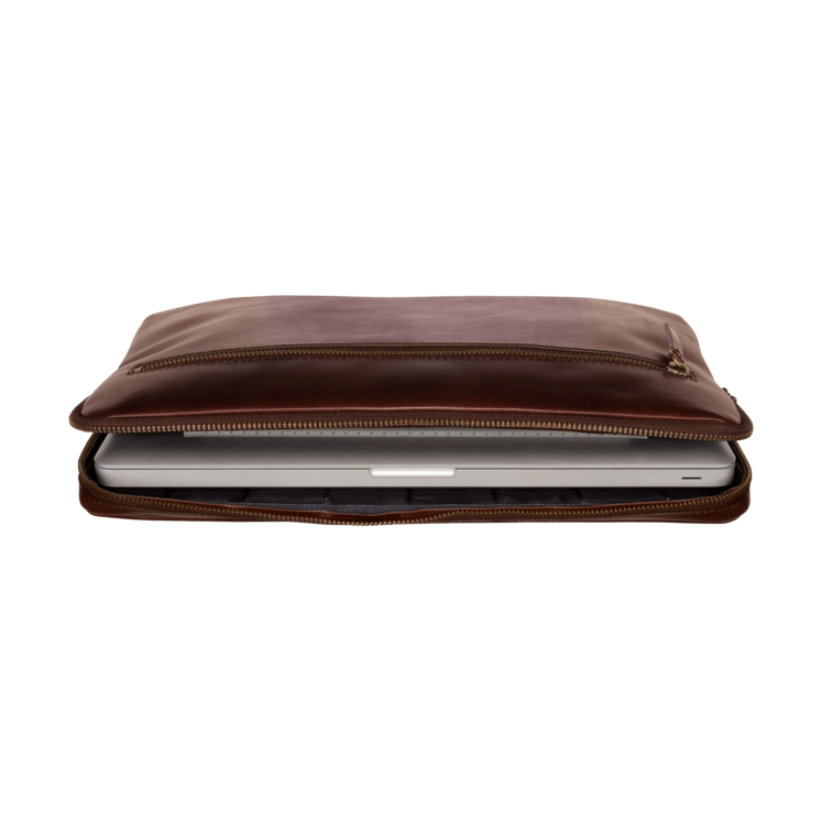 Leonhard Heyden Cambridge RV-Laptoptasche M Rotbraun Fabrikladen