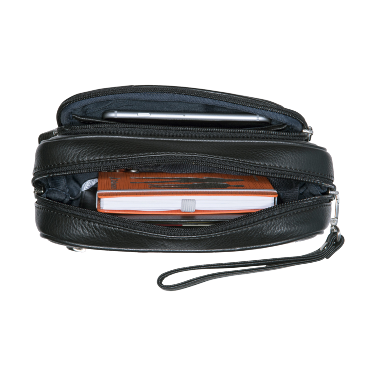 Leonhard Heyden Berlin Herrentasche Schwarz Rabatte dieses Monats