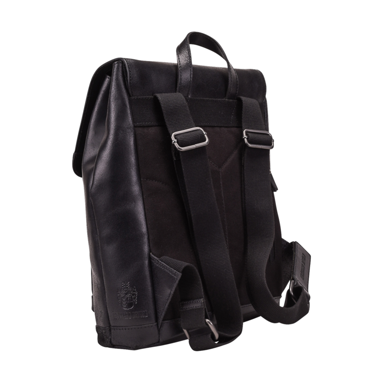 Leonhard Heyden Dakota Rucksack Schwarz Heißer Verkauf