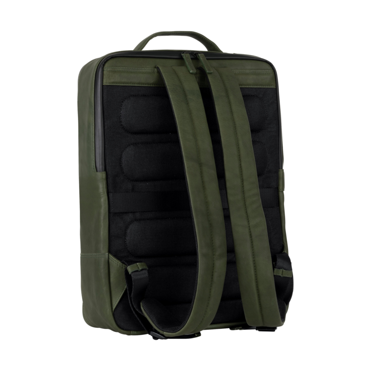 Leonhard Heyden Den Haag Rucksack Oliv 50% Rabatt mit kostenlosem Versand
