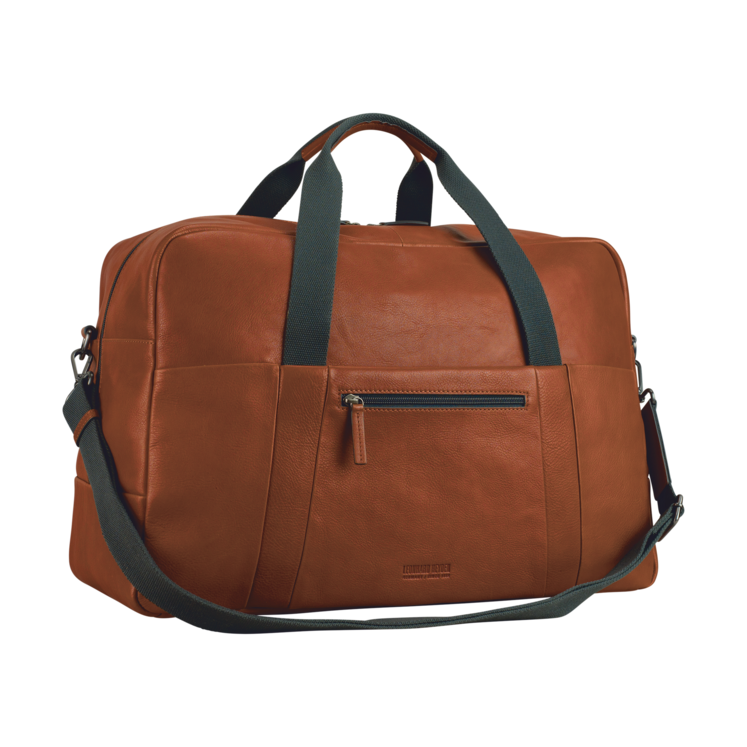 Leonhard Heyden Hamburg Reisetasche cognac Großer Ausverkauf