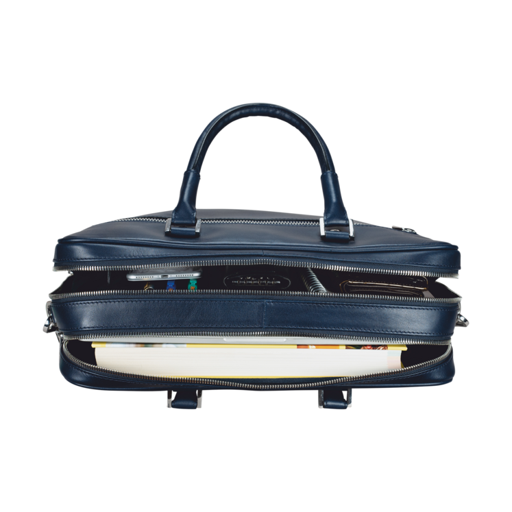 Leonhard Heyden Montreal RV-Aktenmappe 2 Fächer Navy Top Angebot