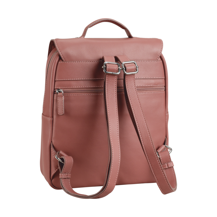Leonhard Heyden Nizza City-Rucksack Altrosa Blitzangebot