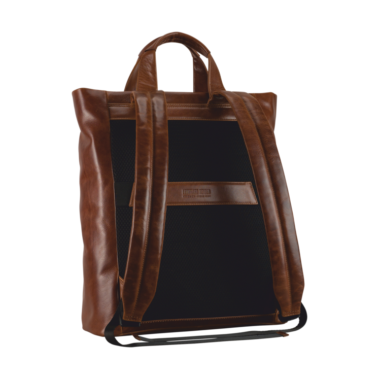 Leonhard Heyden Porto Tote Bag / Rucksack Braun Letzte 2 Tage