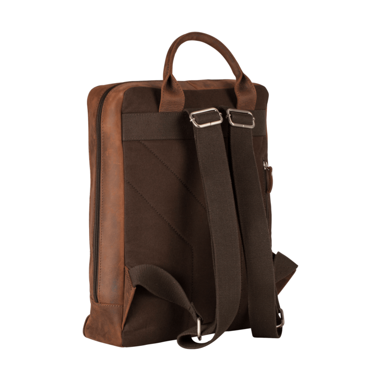 Leonhard Heyden Salisbury Business-Rucksack Braun Preisnachlass