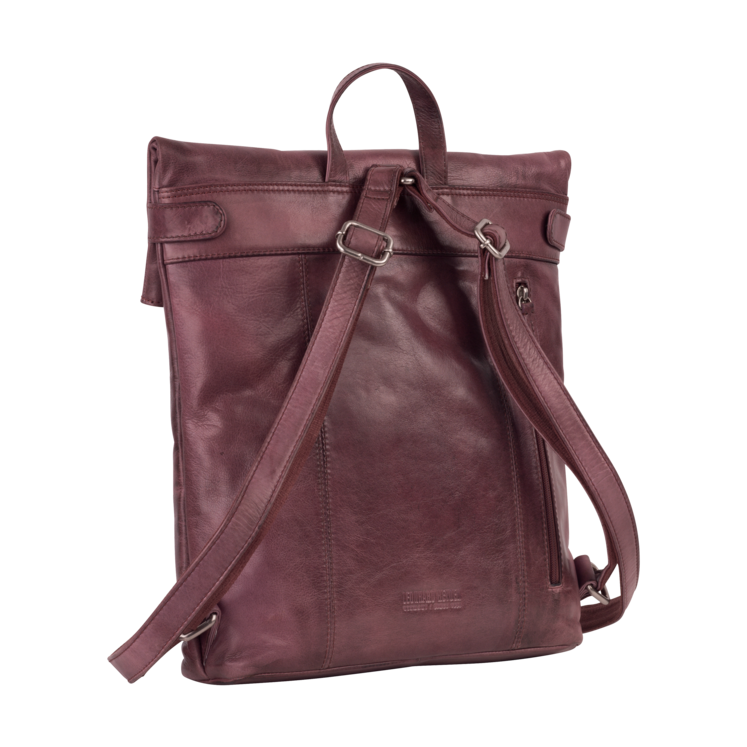 Leonhard Heyden Stockholm Cityrucksack Brombeer Online Outlet