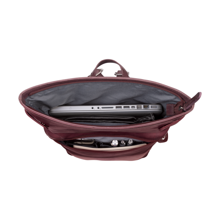 Leonhard Heyden Stockholm Cityrucksack Brombeer Online Outlet