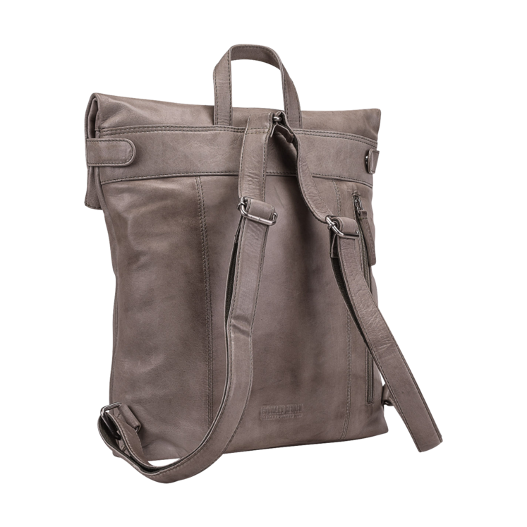 Leonhard Heyden Stockholm Cityrucksack Grau Zeitlich begrenztes Angebot