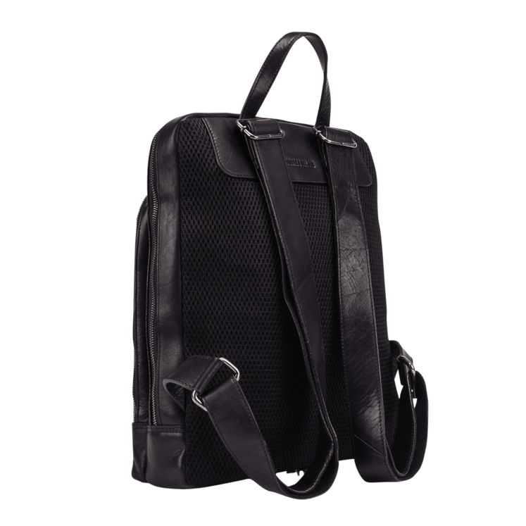 Leonhard Heyden Roma Business-Rucksack Schwarz Super Sparpreis