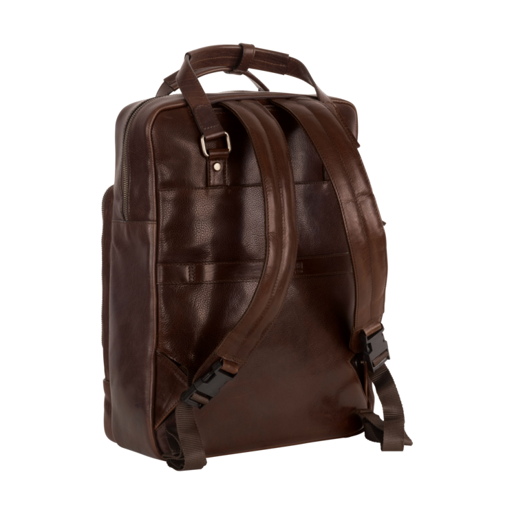 Leonhard Heyden Roma Kurzgrifftasche/Rucksack Braun Letzte 3 Tage