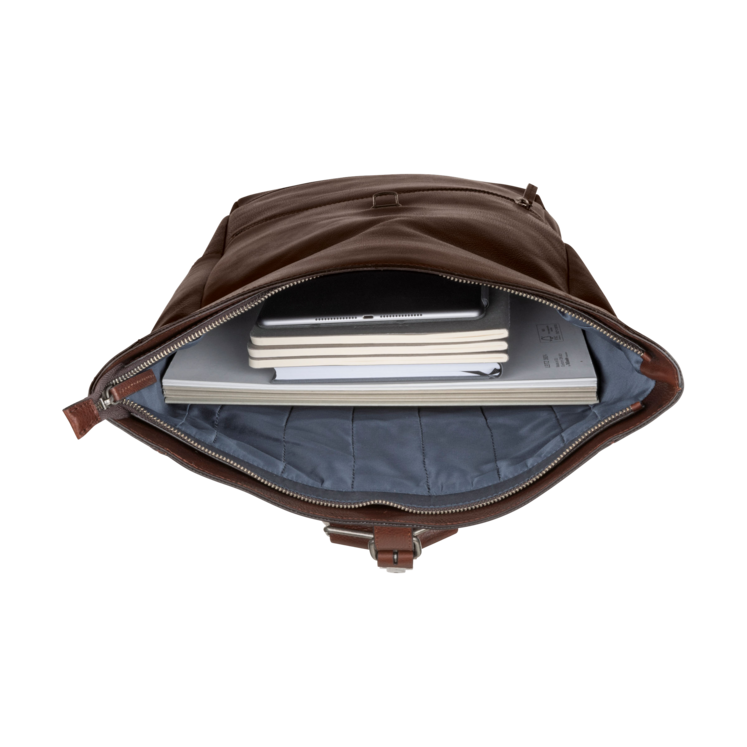 Leonhard Heyden Roma Rucksack Rolltop Braun Letzter Tag