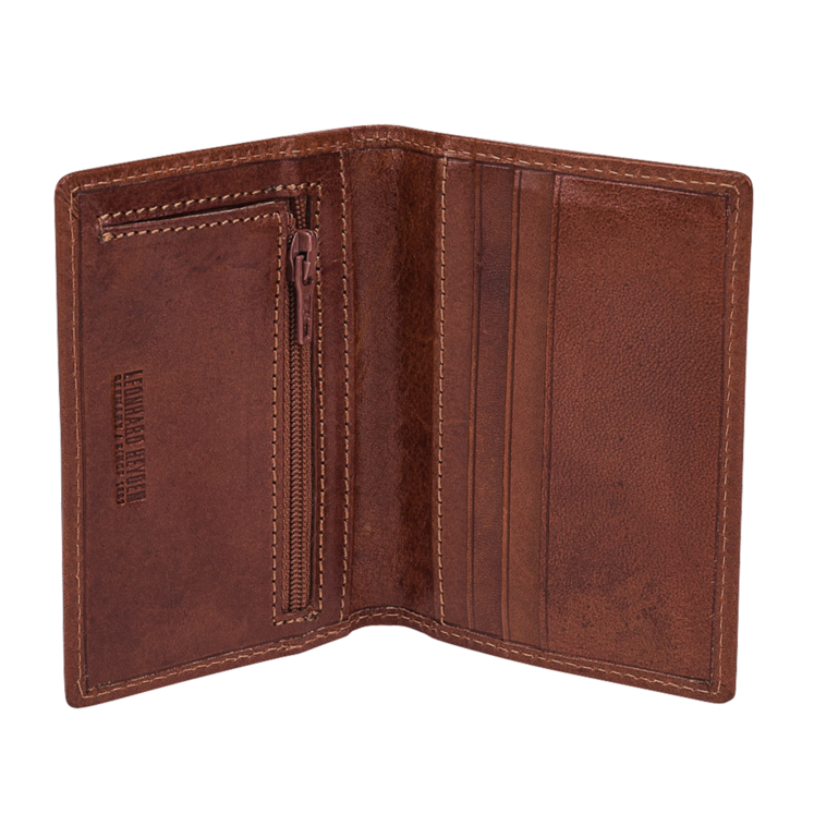 Leonhard Heyden Cambridge Visitenkartenetui Cognac Clearance-Verkauf