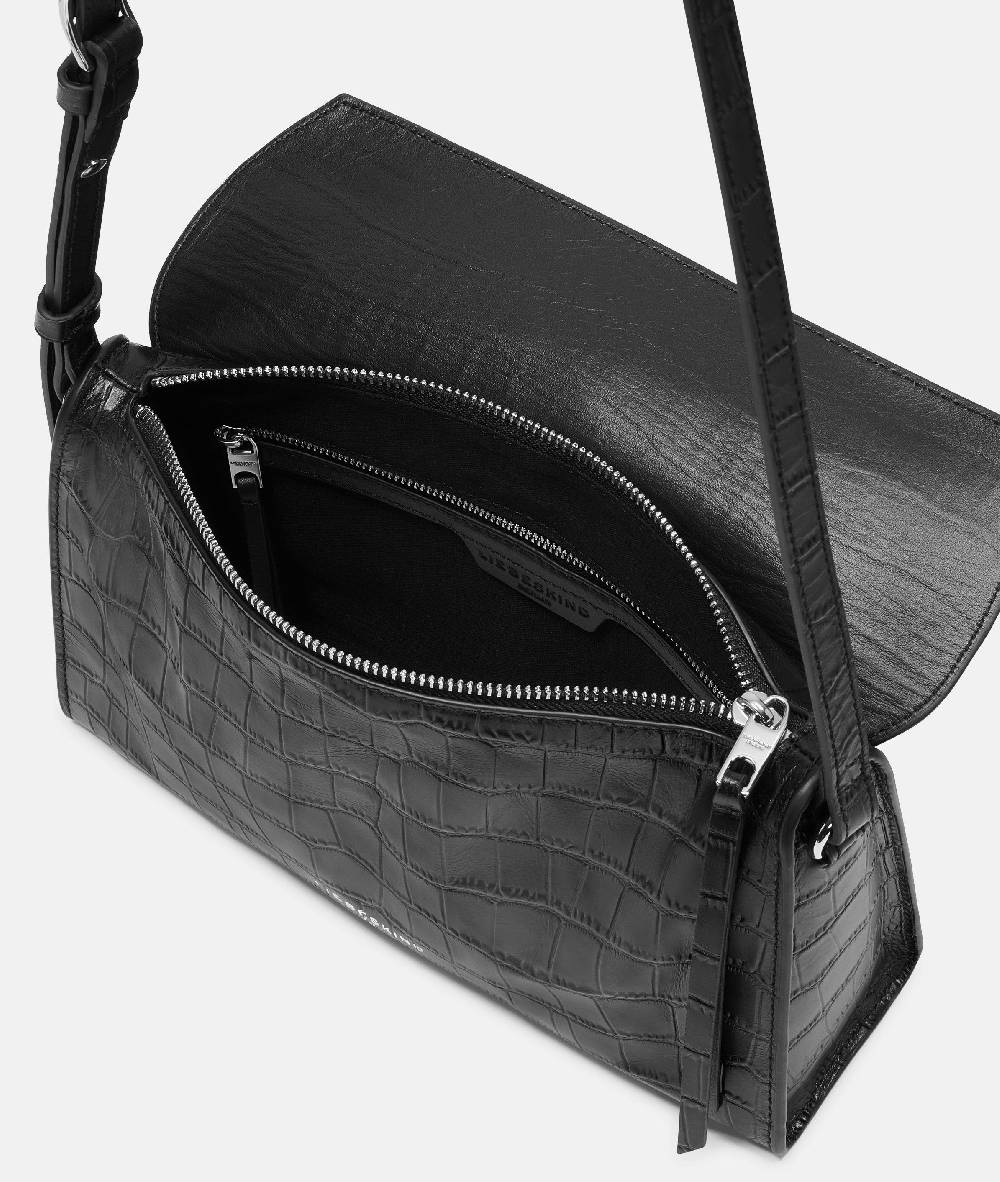 Liebeskind Berlin Kroko Lora Shoulder-Bag S Outlet