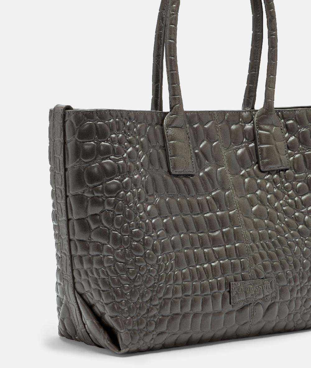 Liebeskind Berlin Kroko Chelsea Shopper M Sonderangebot der Fabrik