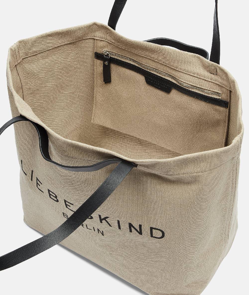 Liebeskind Berlin Aurora Shopper Canvas 50% Rabatt mit kostenlosem Versand