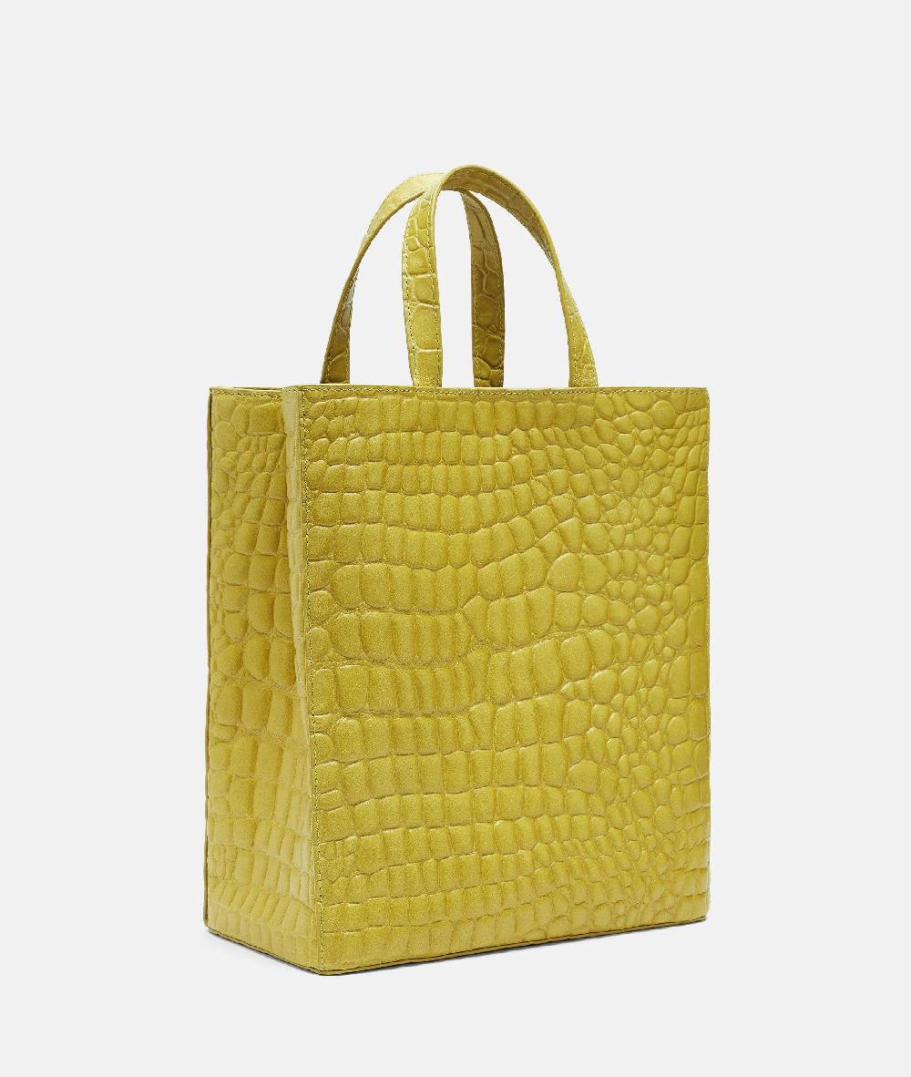 Liebeskind Berlin Kroko Paper Bag Tote M Auslauf