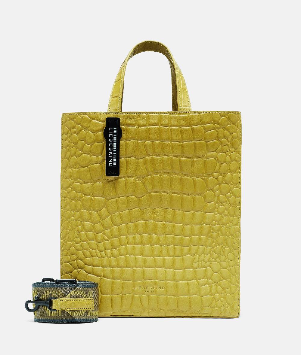 Liebeskind Berlin Kroko Paper Bag Tote M Auslauf