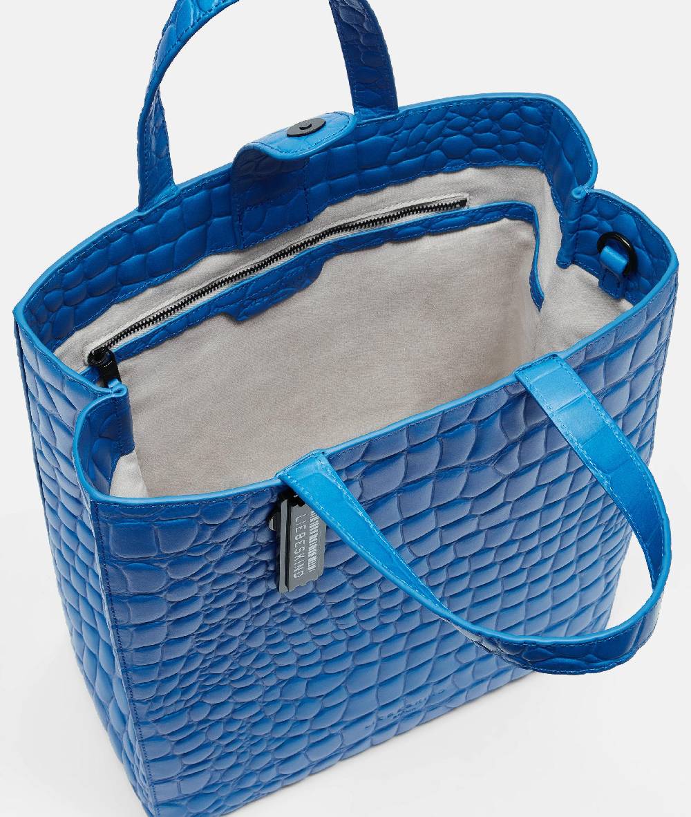 Liebeskind Berlin Kroko Paper Bag Tote M Neueste Mode