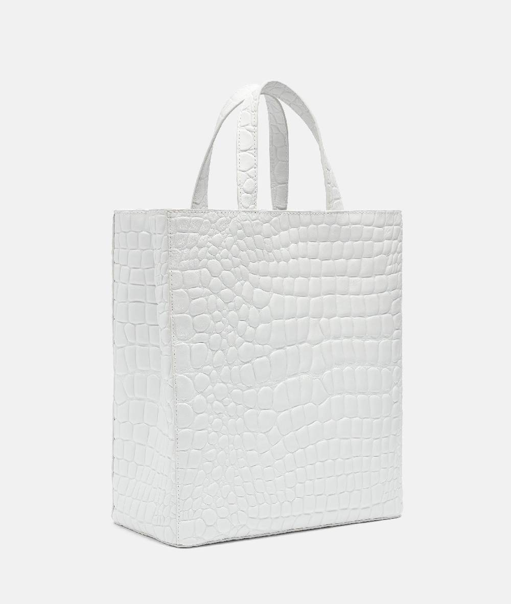 Liebeskind Berlin Kroko Paper Bag Tote M Blitzangebot