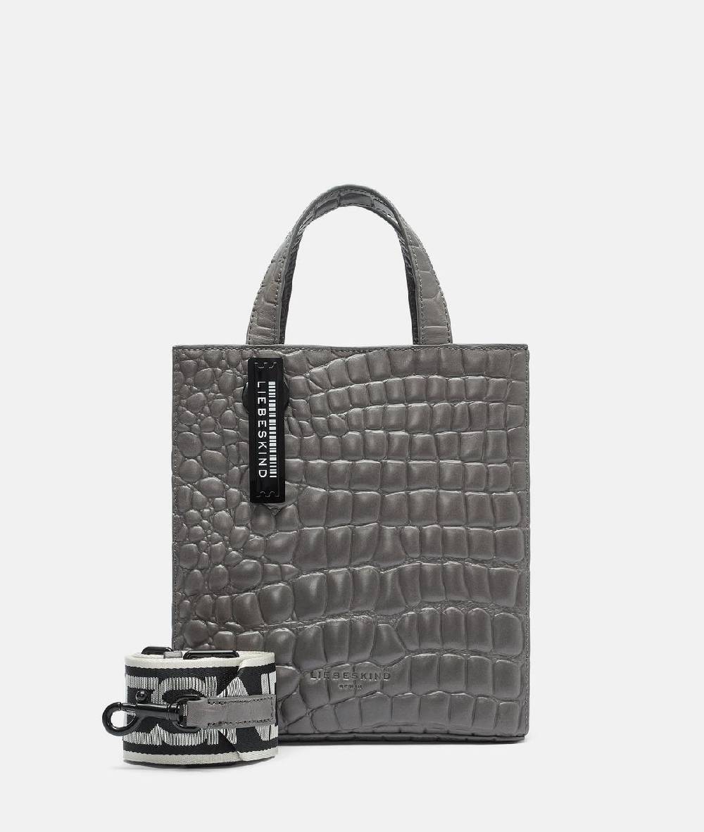 Liebeskind Berlin Kroko Paper Bag Tote S Saisonschlussverkauf