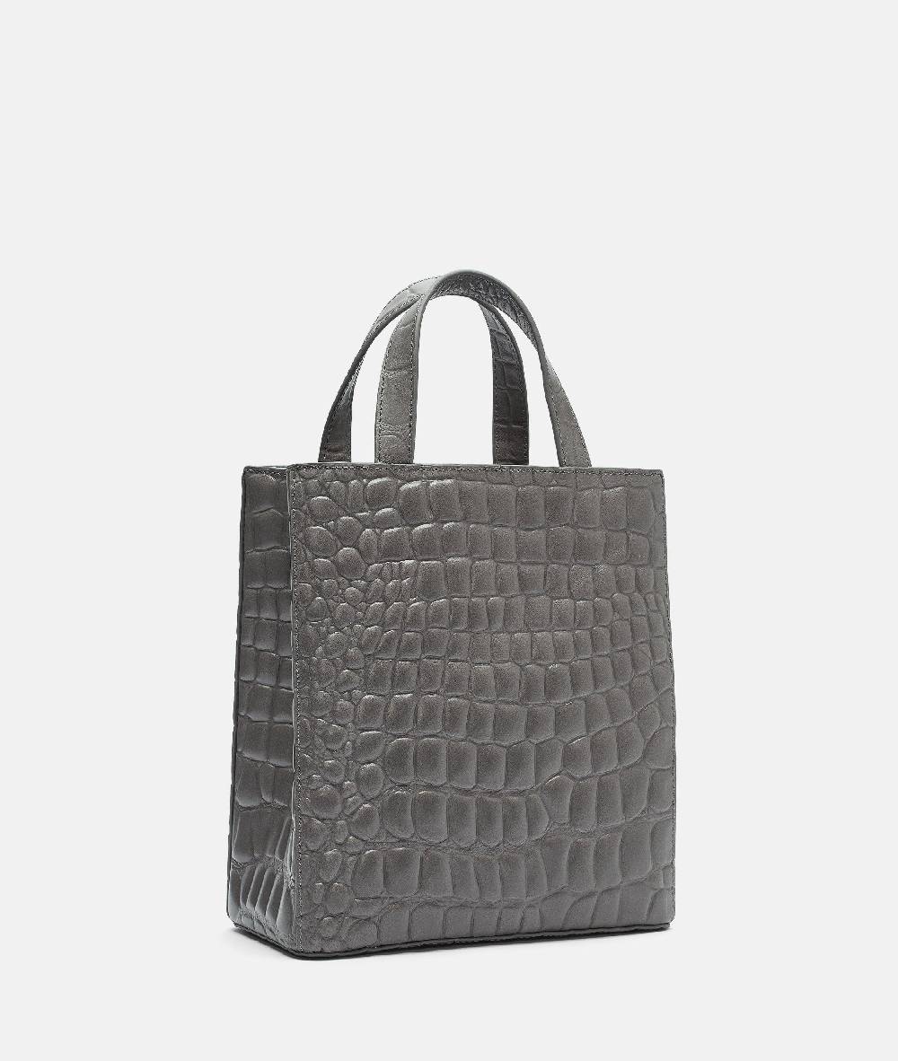 Liebeskind Berlin Kroko Paper Bag Tote S Saisonschlussverkauf
