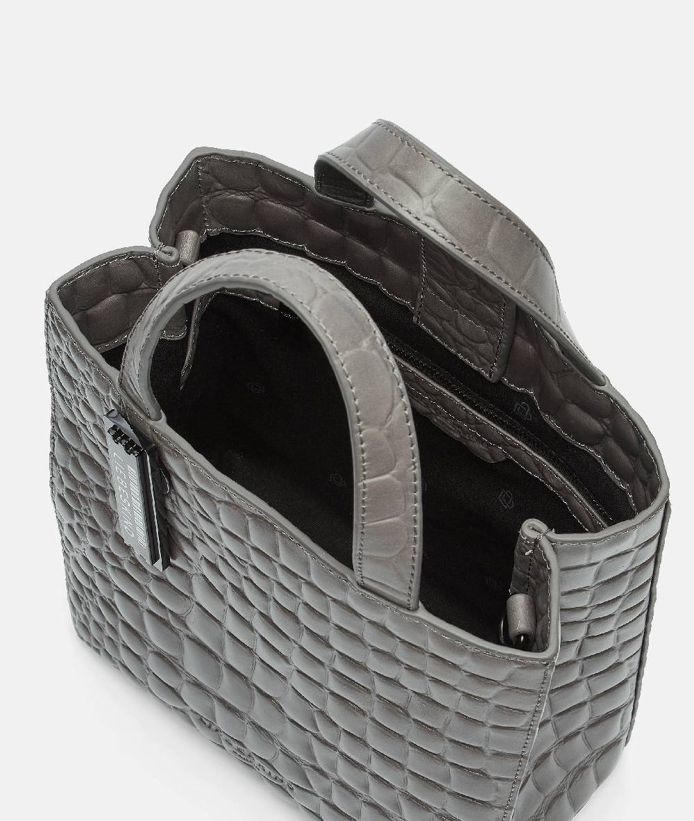 Liebeskind Berlin Kroko Paper Bag Tote S Saisonschlussverkauf