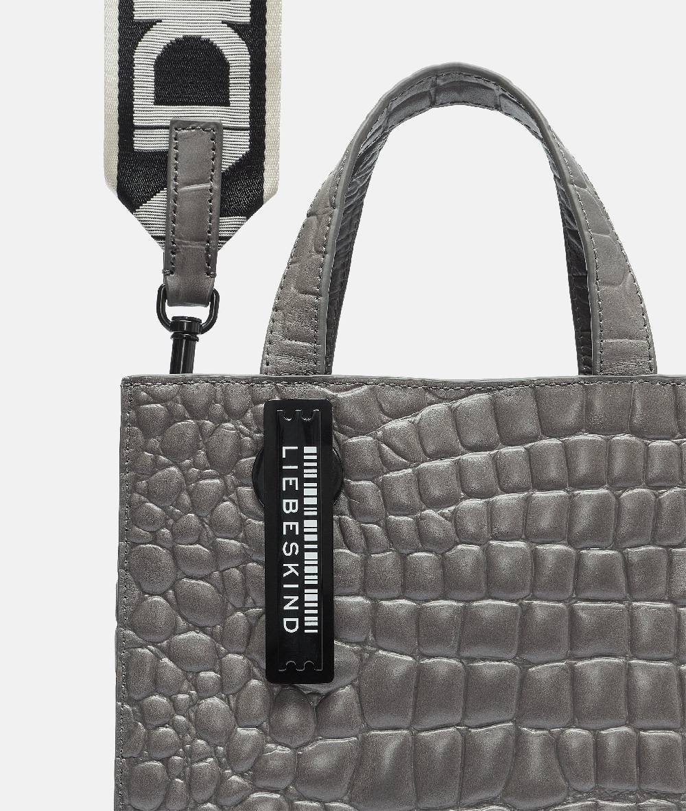 Liebeskind Berlin Kroko Paper Bag Tote S Saisonschlussverkauf