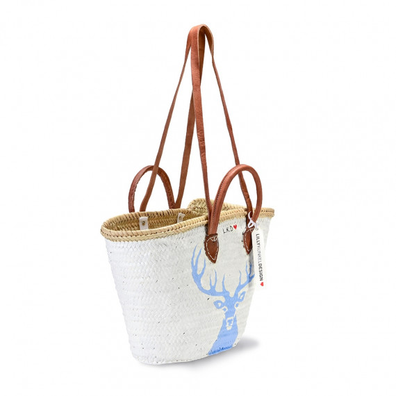 Lillykunkeldesign Oh Deer blau Weihnachtsangebot