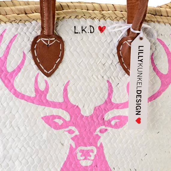 Lillykunkeldesign Oh Deer pink Osterangebot